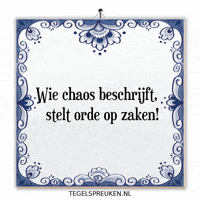 Focus Chaos GIF by Tegelspreuken.nl