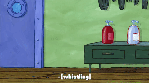season 9 squid defense GIF by SpongeBob SquarePants