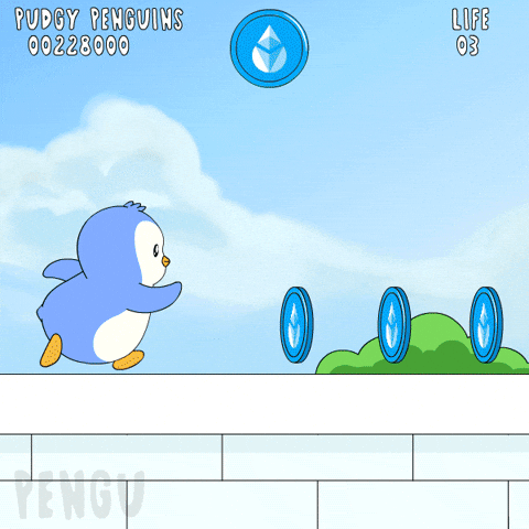 Crypto Penguin GIF by Pudgy Penguins