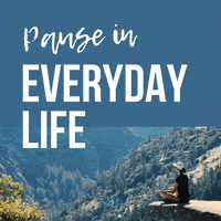 Snowmelt life mountain pause hardseltzer GIF