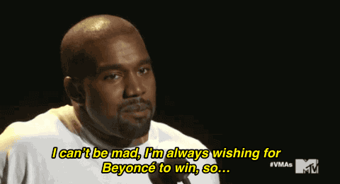 Kanye West Beyonce GIF by 2020 MTV Video Music Awards