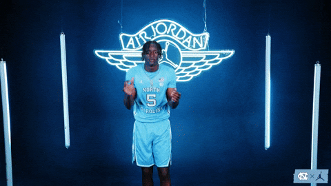 Lets Go Basketball GIF by UNC Tar Heels
