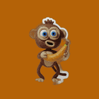 Hungry Monkey GIF