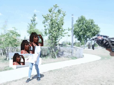 Cyber-base giphygifmaker giphyattribution 2021 lattaque des araingés GIF