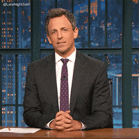Seth Meyers Drinking GIF by Late Night with Seth Meyers
