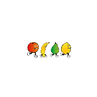 Qualityfruit fruit banan frukt västerås Sticker