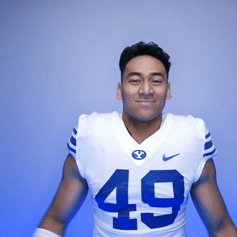 Byu Football Sport GIF by BYU Cougars