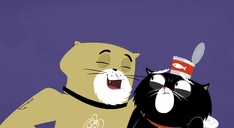 King Tubby Hug GIF by Kitty Is Not A Cat