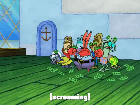 season 7 growth spout GIF by SpongeBob SquarePants