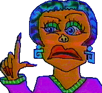 No Way Glitch Sticker by Sarah Zucker