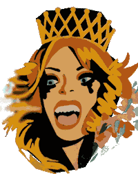 Pop Star Singing Sticker by Ladypat