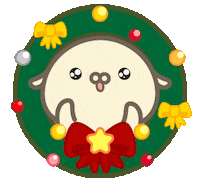 Happy Merry Christmas Sticker