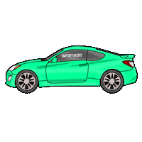 Cars Genesis Sticker by ImportWorx