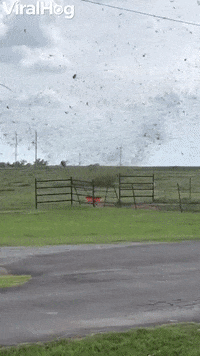 Dust Devil Disturbs Eerily Calm Day GIF by ViralHog