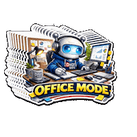 Working Work Day Sticker by Digi 995