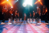 KauflandCesko dance party shopping bags GIF