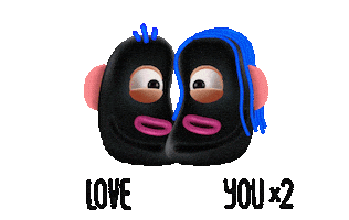 Friends Love Sticker by Tina Touli