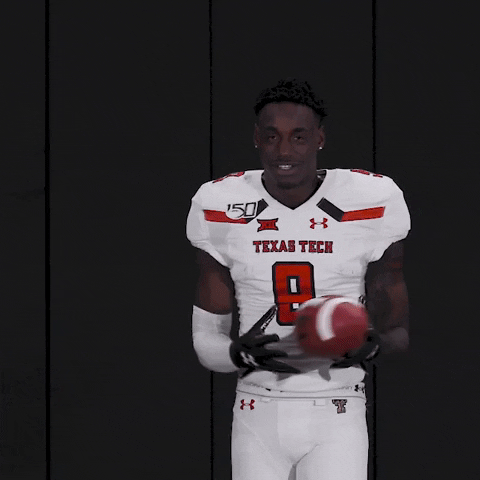 Texas Tech Red Raiders Football Reaction Pack GIF by Texas Tech Football