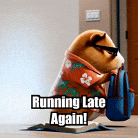 School Rush GIF by Guinea Gambino