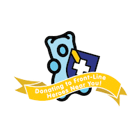 Vegan Bear Sticker by Herbaland Naturals Inc.