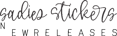 sadie newreleases Sticker by Sadie's Stickers