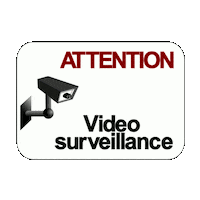 Safety Attention Sticker by SuperGSATB