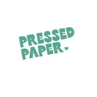 PressedpaperShop pressed pressed paper shop pressedpapershop pressed paper Sticker