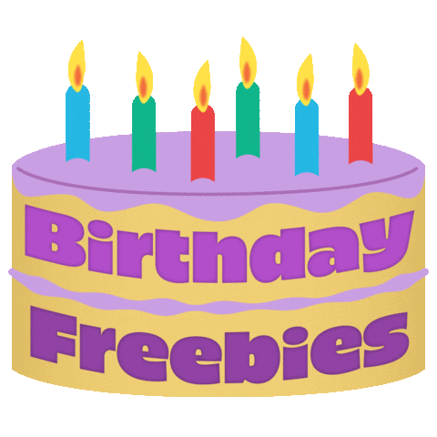 birthday sale Sticker by RetailMeNot