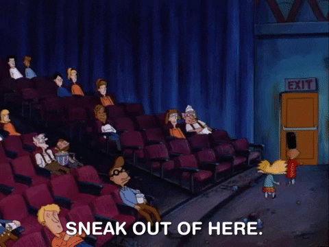 hey arnold nick splat GIF