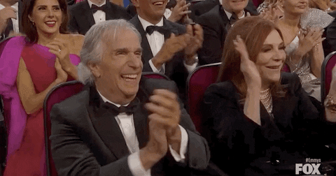 Henry Winkler Laugh GIF by Emmys