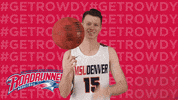 College Basketball Sport GIF by Rowdy the Roadrunner