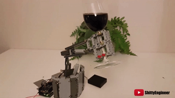 Engineer Creates Wine Robot