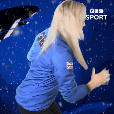 winter olympics sport GIF by BBC