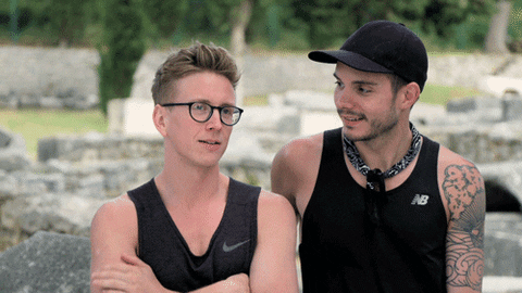cbs giphyupload funny tyler the amazing race GIF