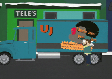 lorry running GIF by South Park 