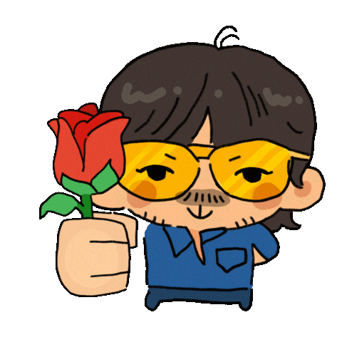 Flower Rose Sticker by AJ