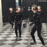 Motion Capture Fighting GIF
