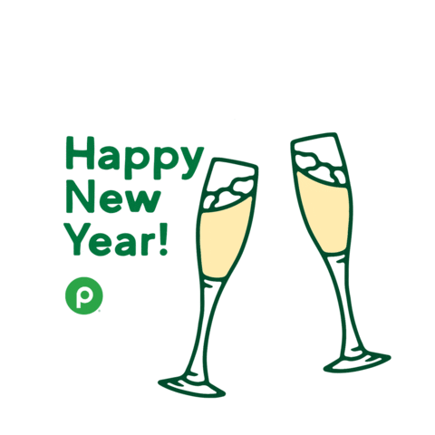 Happy New Year Party Sticker by Publix