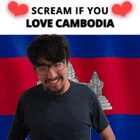 Cambodia Flag GIF