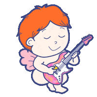 Guitar 音楽 Sticker