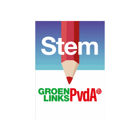 Stem Links Sticker by GroenLinks