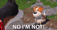 Dog Im Not GIF