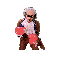 Hitting Martial Arts Sticker