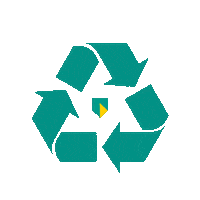 abnamro vintage sustainable sustainability recycle Sticker