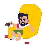 Sad Tino Sticker