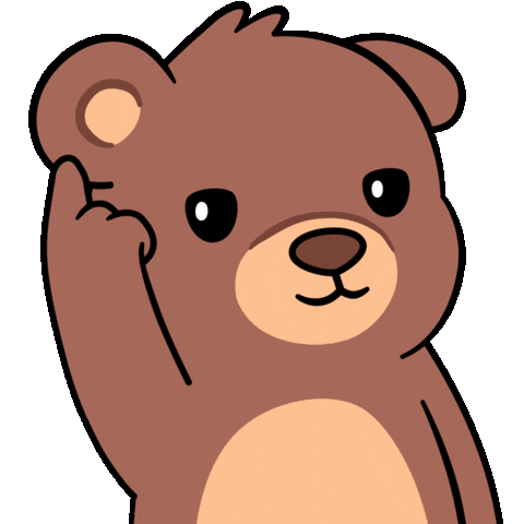 Think About It Sticker by BEARISH