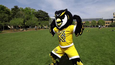 Muscles Flexing GIF by Kennesaw State University