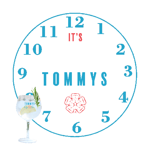 Gin Tonic Drink Sticker by Tommys Gin