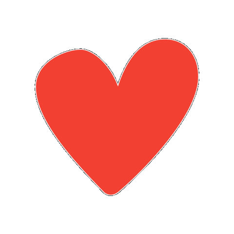 Heart Love Sticker by Mota Italic
