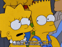 bart simpson lisa GIF
